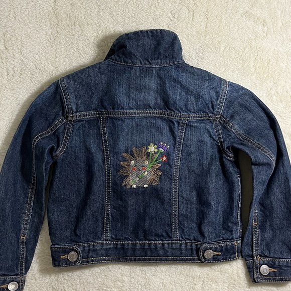 Gymboree Jean Jacket Girls Small Customizable - Picture 1 of 10